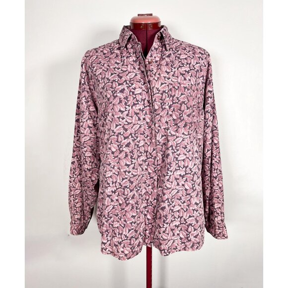 Northern Reflections button up long sleeved shirt with front pocket and … - Picture 1 of 3